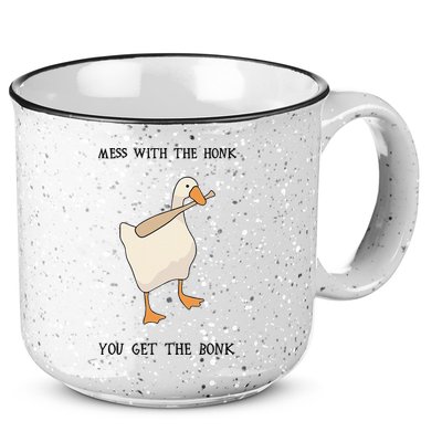Untitled Funny Goose Game Meme 15oz Campfire Ceramic Mug