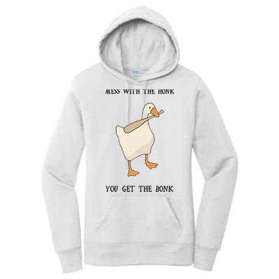 Untitled Funny Goose Game Meme Women's Pullover Hoodie