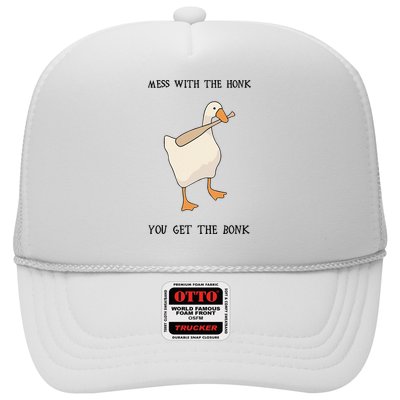 Untitled Funny Goose Game Meme Trucker Hat