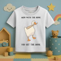 Untitled Funny Goose Game Meme Toddler T-Shirt