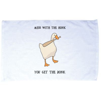 Untitled Funny Goose Game Meme Microfiber Hand Towel