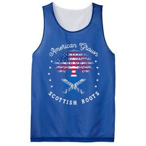 Usa Funny Gift American Grown Meaningful Gift Scottish Roots Tee Us Cool Gift Mesh Reversible Basketball Jersey Tank