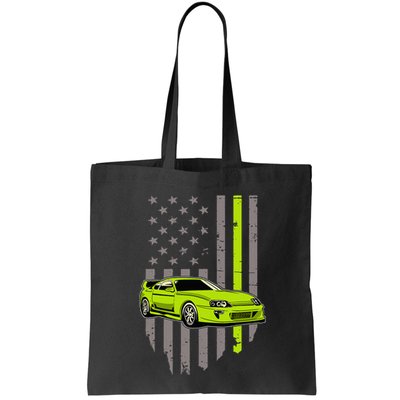 Usa Flag Green Mk4 Jdm Tokyo Supra Drift Car Street Racing Bag