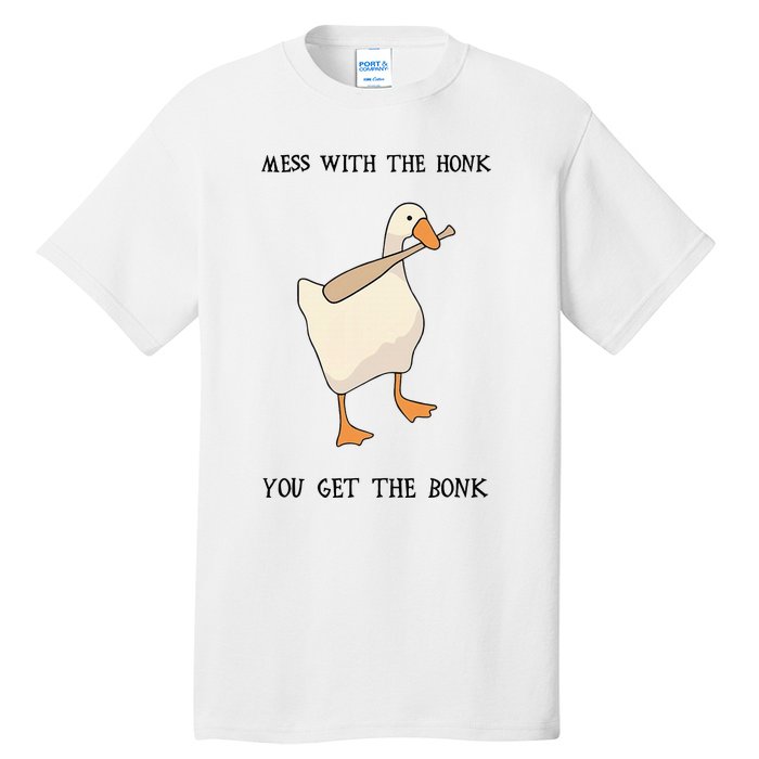 Untitled Funny Goose Game Meme Tall T-Shirt