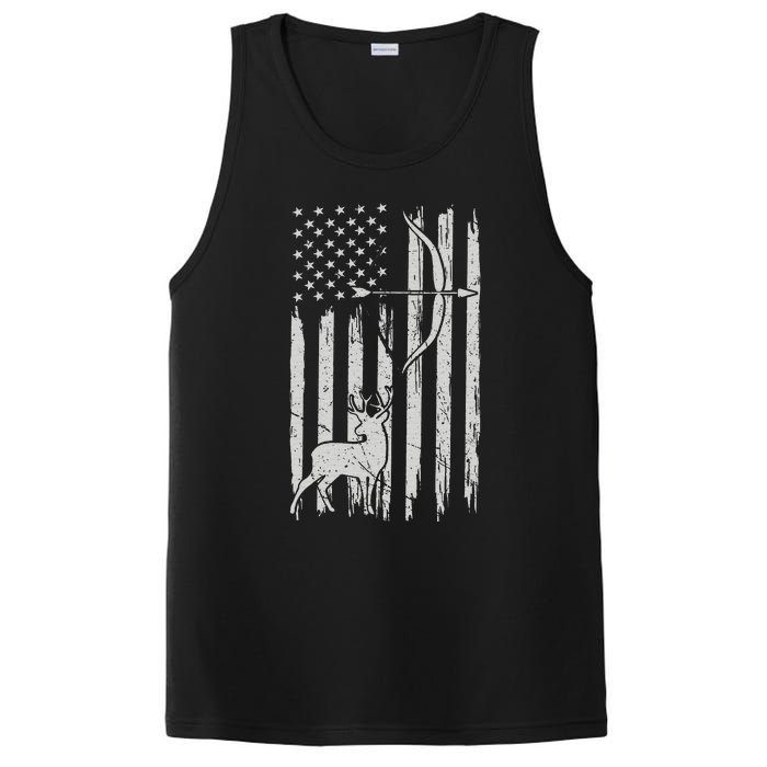 Usa Flag Hunting Deer Hunt Compound Bow USA Hunter PosiCharge Competitor Tank