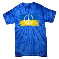 Ukrainian Flag I Stand With Ukraine Support Ukraine Gift Tie-Dye T-Shirt