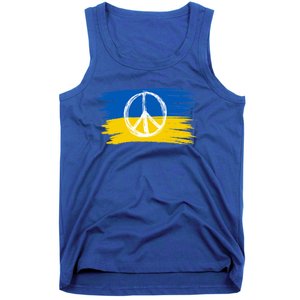 Ukrainian Flag I Stand With Ukraine Support Ukraine Gift Tank Top