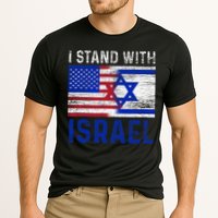 Us Flag I Stand With Israel Cooling Performance Crew T-Shirt
