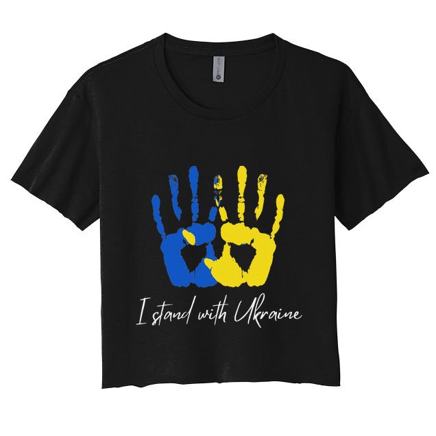 Ukraine Flag I Stand With Ukraine Zelensky Ukraine Crop Top
