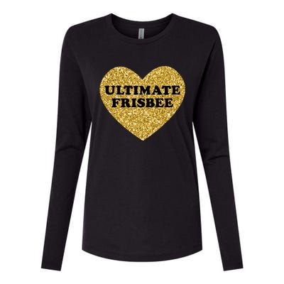 Ultimate Frisbee I Love Ultimate Frisbee Great Gift Womens Cotton Relaxed Long Sleeve T-Shirt