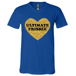 Ultimate Frisbee I Love Ultimate Frisbee Great Gift V-Neck T-Shirt