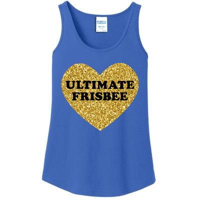 Ultimate Frisbee I Love Ultimate Frisbee Great Gift Ladies Essential Tank