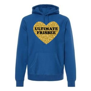 Ultimate Frisbee I Love Ultimate Frisbee Great Gift Premium Hoodie