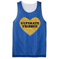 Ultimate Frisbee I Love Ultimate Frisbee Great Gift Mesh Reversible Basketball Jersey Tank