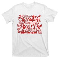 U.G.A Football Icons Comfort Colors T-Shirt