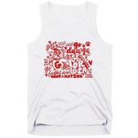 U.G.A Football Icons Comfort Colors Tank Top