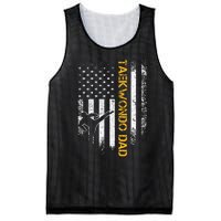 USA Flag Korea Taekwondo Training Dad Mesh Reversible Basketball Jersey Tank