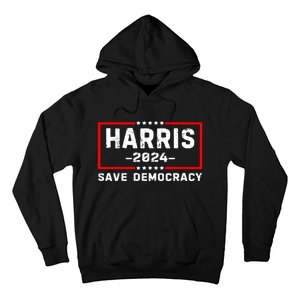 Us Flag Kamala Harris Harris 2024 Democratic President Gift Hoodie