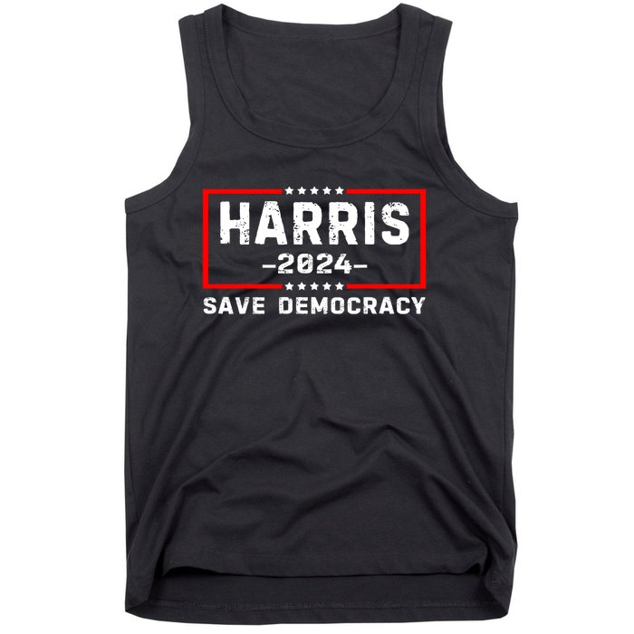 Us Flag Kamala Harris Harris 2024 Democratic President Gift Tank Top