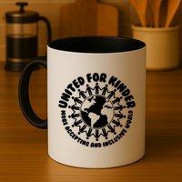 United For Kinder More Accepting And Inclusive World Be Kind Mug