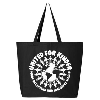 United For Kinder More Accepting And Inclusive World Be Kind 25L Jumbo Tote