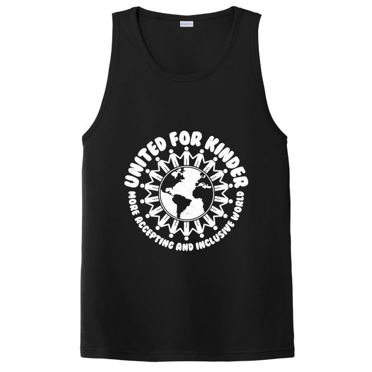 United For Kinder More Accepting And Inclusive World Be Kind PosiCharge Competitor Tank