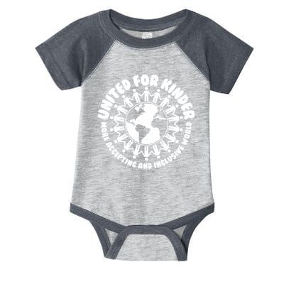 United For Kinder More Accepting And Inclusive World Be Kind Infant Baby Jersey Bodysuit