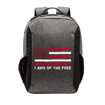 Us Flag Land Of The Free America 4th Of July Vector Backpack