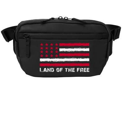 Us Flag Land Of The Free America 4th Of July Crossbody Pack