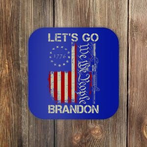 Usa Flag LetS Go Branson Brandon Lets Go Branson Gift Coaster