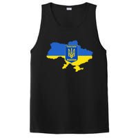 Ukrainian Flag Map Emblem PosiCharge Competitor Tank