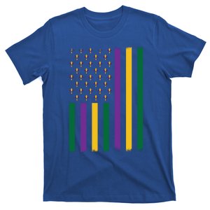 Usa Flag Masquerade Carnival Patriotic American Mardi Gras Gift T-Shirt