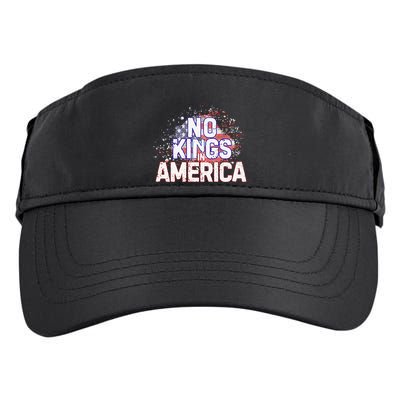 Usa Flag No Kings In America Democracy Adult Drive Performance Visor