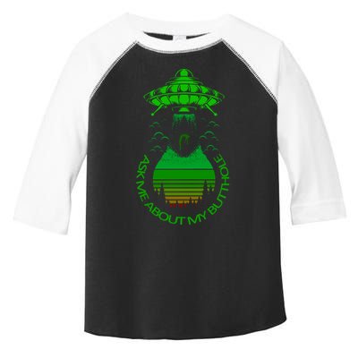 UFO Adduction As Me About My Butthole Toddler Fine Jersey T-Shirt