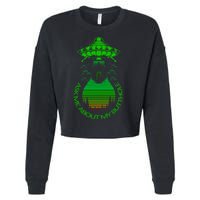 UFO Adduction As Me About My Butthole Cropped Pullover Crew