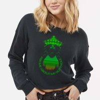 UFO Adduction As Me About My Butthole Cropped Pullover Crew