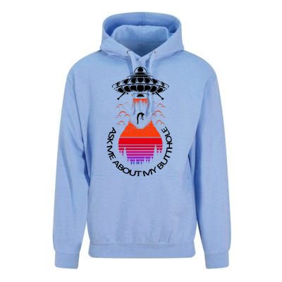 UFO Adduction As Me About My Butthole Unisex Surf Hoodie