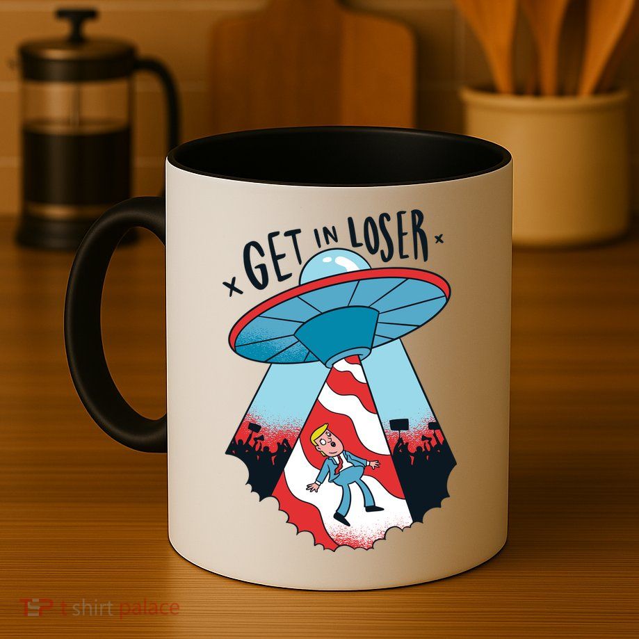 UFO Aliens Abducted Trump Get In Loser Mug