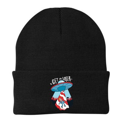 UFO Aliens Abducted Trump Get In Loser Beanie