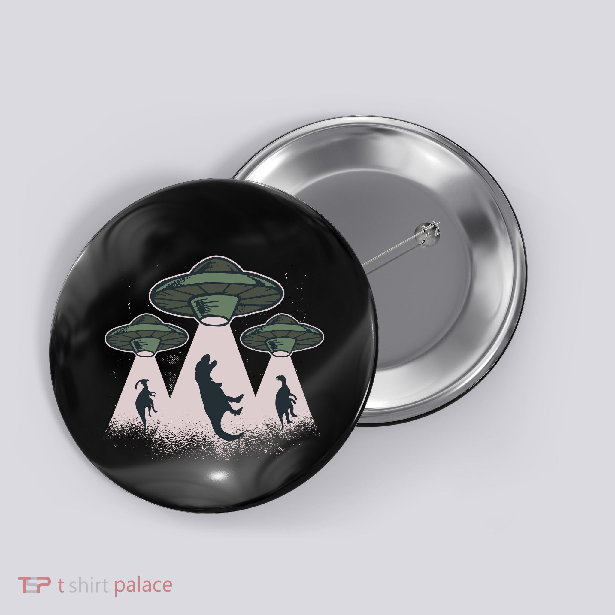 UFO Dinos Button