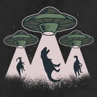 UFO Dinos Adult Drive Performance Visor
