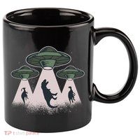 UFO Dinos 11oz C Handle Ceramic Mug