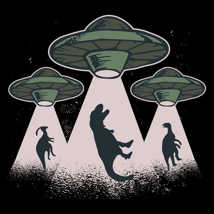 UFO Dinos Magnet