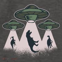 UFO Dinos Vector Backpack