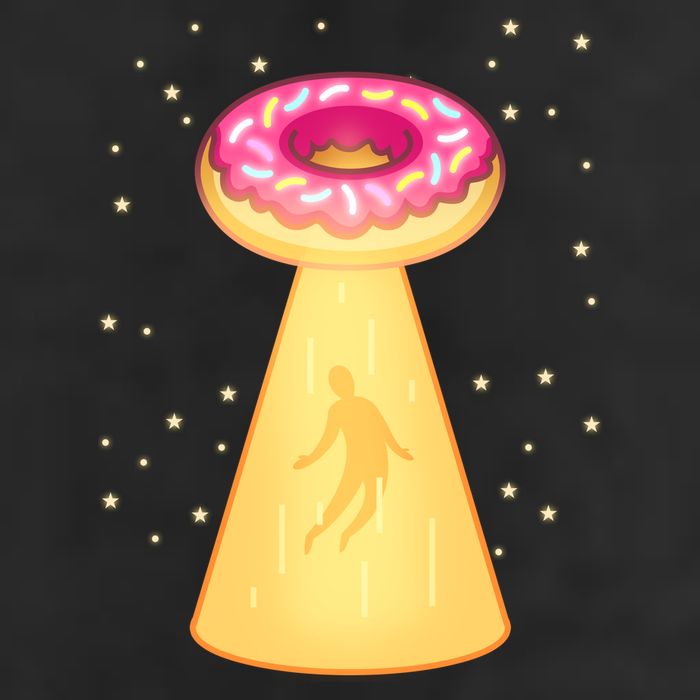 UFO Donuts Adult Drive Performance Visor