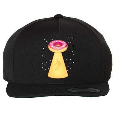 UFO Donuts Wool Snapback Cap