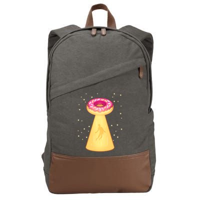 UFO Donuts Cotton Canvas Backpack