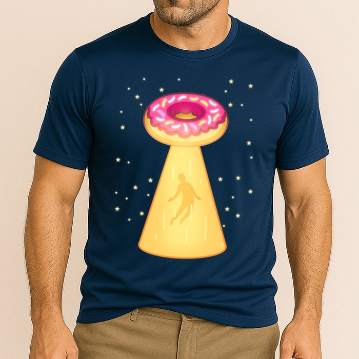UFO Donuts Cooling Performance Crew T-Shirt