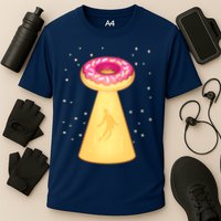 UFO Donuts Cooling Performance Crew T-Shirt