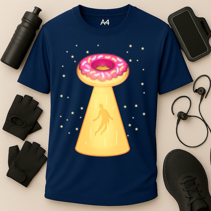 UFO Donuts Cooling Performance Crew T-Shirt